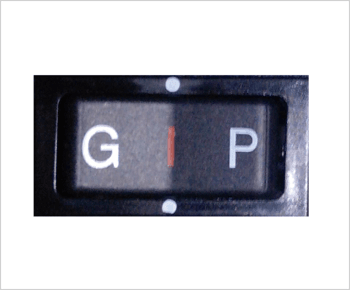 SWITCH DE SELECCIÓN DE GAS-GASAOLINA